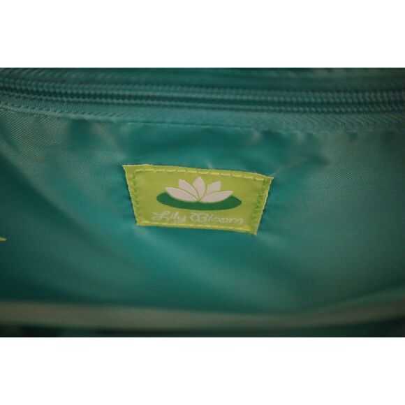 Lily Bloom M3965-80-WC Orange Multi On The Prowl 20" Rolling Duffle Bag - Picture 12 of 14